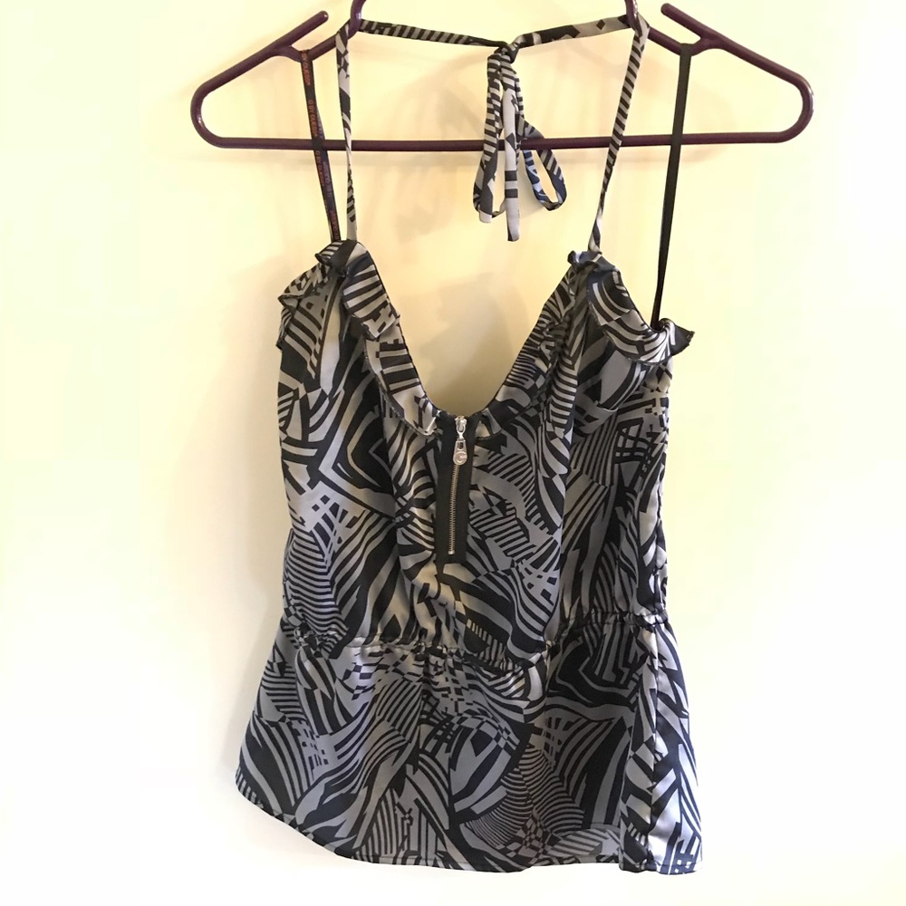 G by Guess spagetti strap halter top shirt